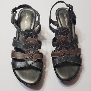 Naturalizer Bluman Heel Sandals Size 6M